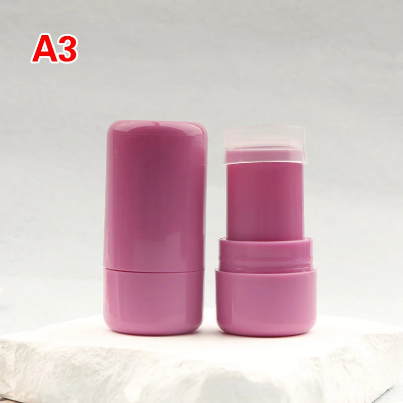 1Pcs Antiperspirant Tube Lip Balm Tubes With Lids 8g Empty Plastic Lip Rotatable Lipstick Tubes Empty Containers