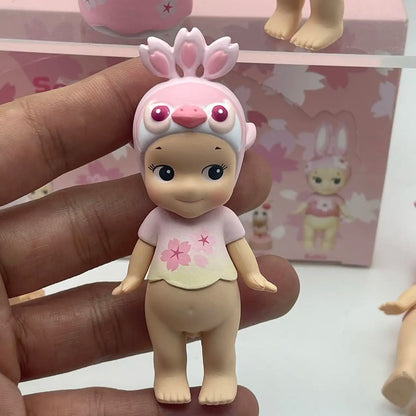 Sonny Angel Cherry Blossom Series Pink Blind Box Toys Anime Action Figure Model Original Ornament Children's Birthday Gifts