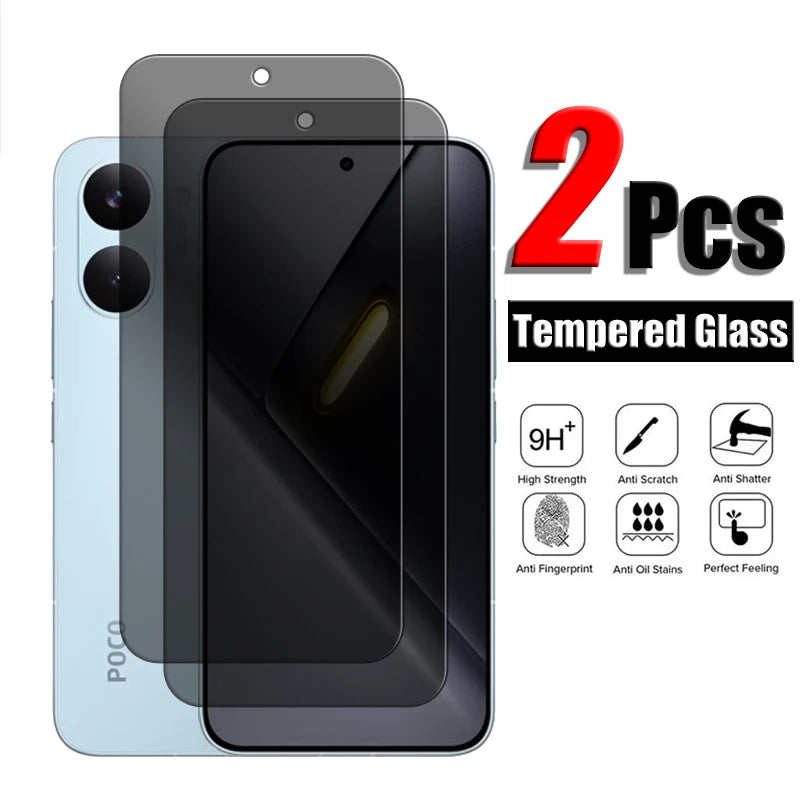 For Poco X8 Pro Max Glass For Poco X8 Pro Tempered Glass Anti Peep Privacy Screen Protector For Poco X8 Pro Max