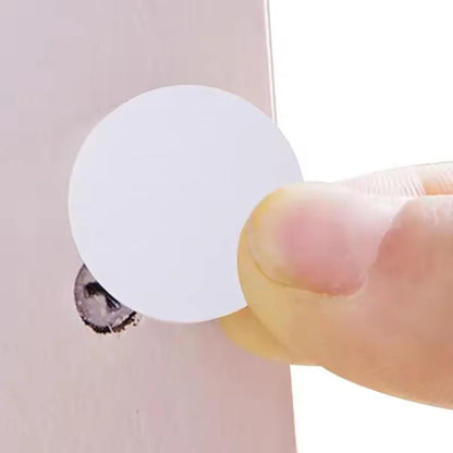 54Pcs/Set Wooden Furniture Self Adhesive Screw Cap Cover Hole Stickers Wood Craft Desk Cabinet Drawer Art Sticker Ornament