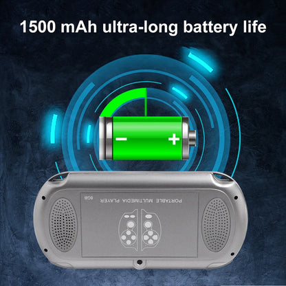 GAMINJA X7 4.3inch Built-in 9000+ Games Handheld Game Console TFT Screen Video Game Player HD Game For GBA GBC NES GBC