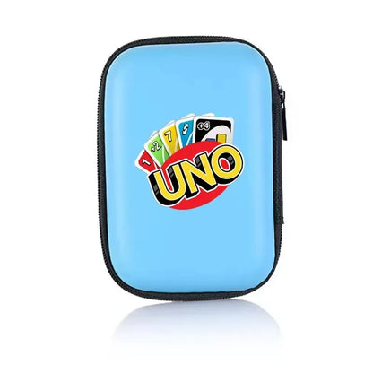 UNO Travel Zipper Case Carry Board Game Cards Storage Package For Kids Fan Entertainment Card Holder Mini Bag