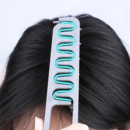 Hair Volumizing Comb, ABS Plastic Fluffy Textured Styling Tool for Normal Hair, Natural Looking Hair Root Lifting and Coverage