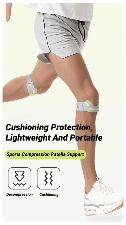 1PCS Basketball Strap Patella Band Protection Kneecap Knee Tendon Support Strape Brace Adjustable Absorption Compression Pad
