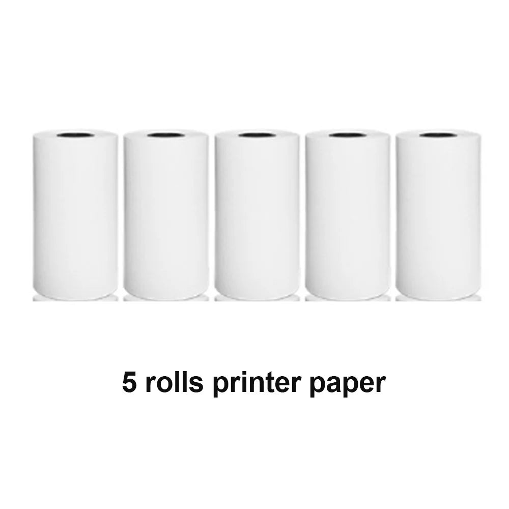Portable Mini Bluetooth Wrong Printer Mobile Phone Photo Title Note Print Pocket Student Error Label Printer for Children's Gift