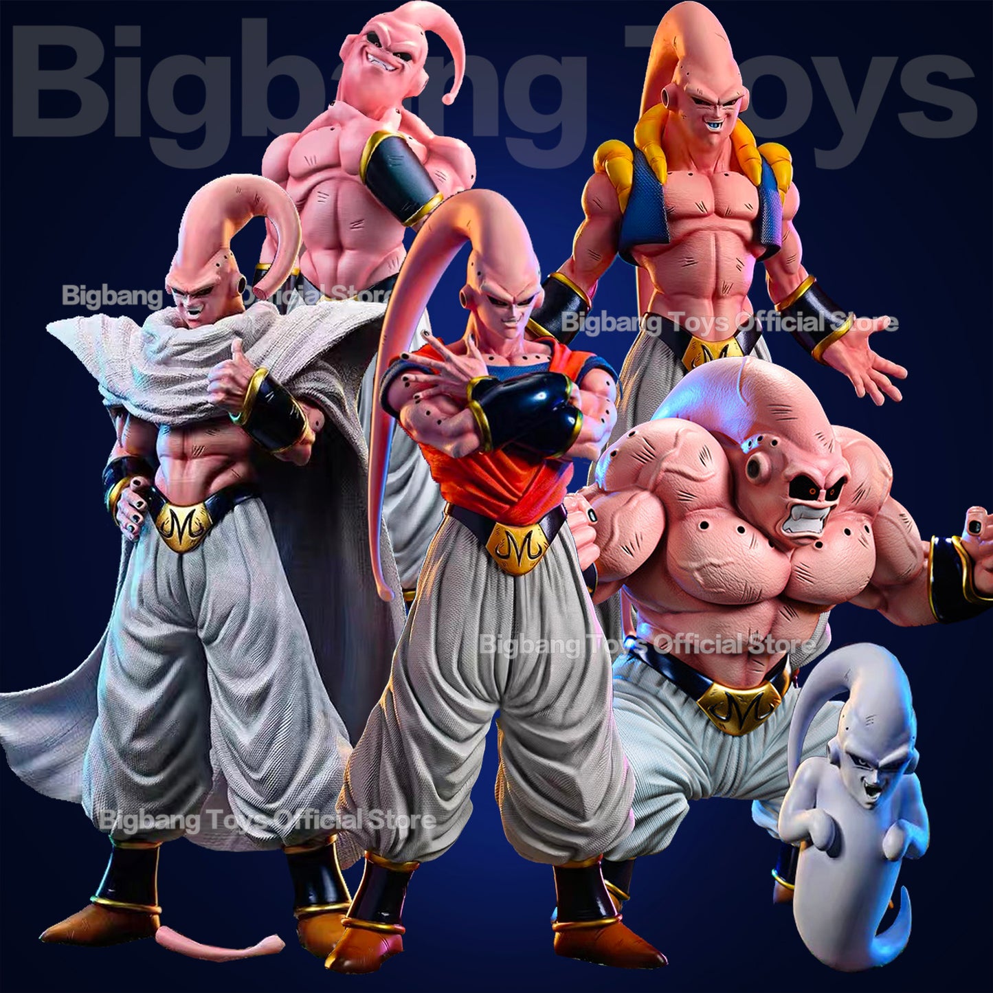 Dragon Ball Z Action Figure Majin Buu Figure Piccolo Buu Goku Buu Gohan  Buu Gotenks Buu PVC Statue Collection Model Toys Gifts