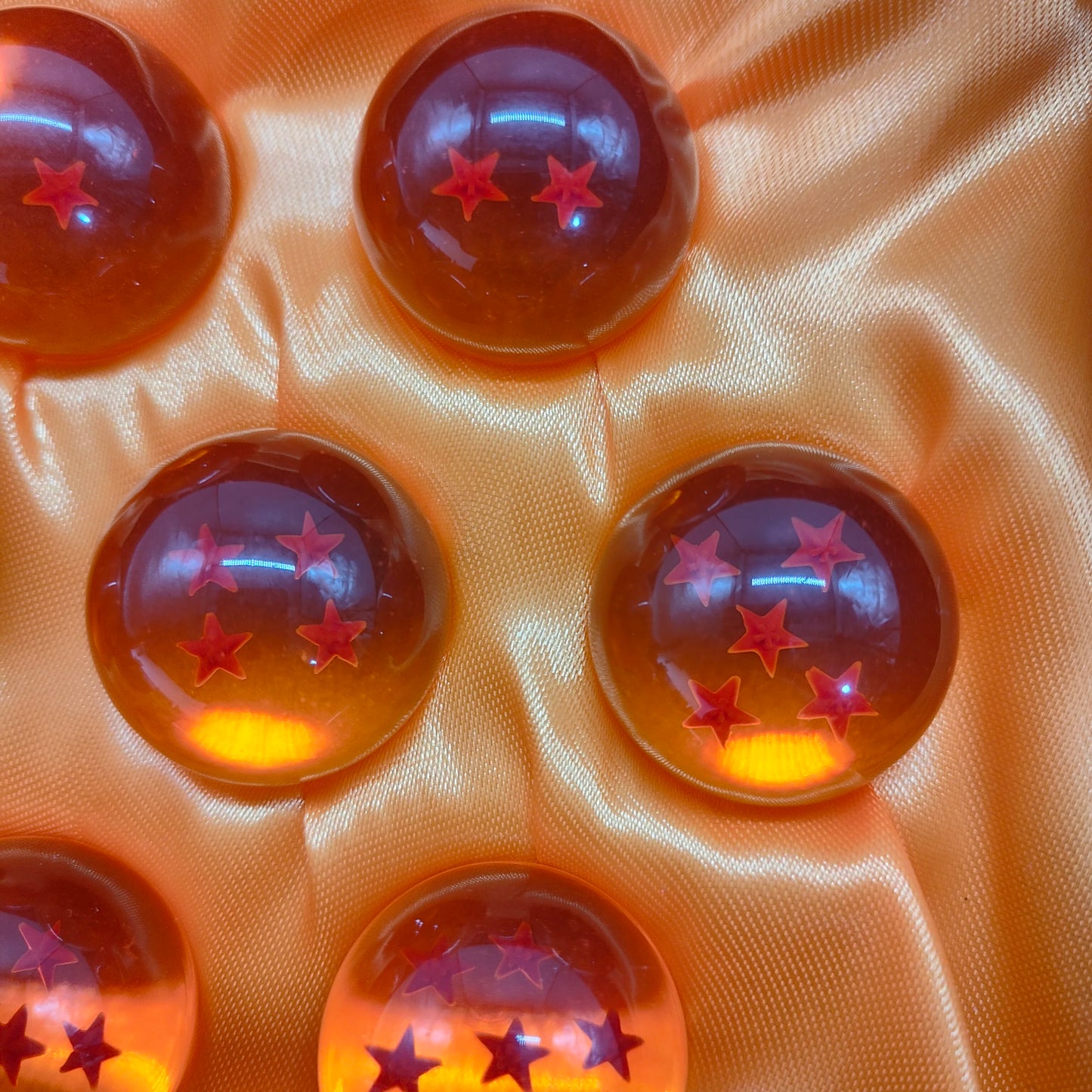 3.5cm 1:1 Resin Ball 7 Pieces / Set Action Figure Toys Summon Shenron Wishing Collection Anime Model Gift