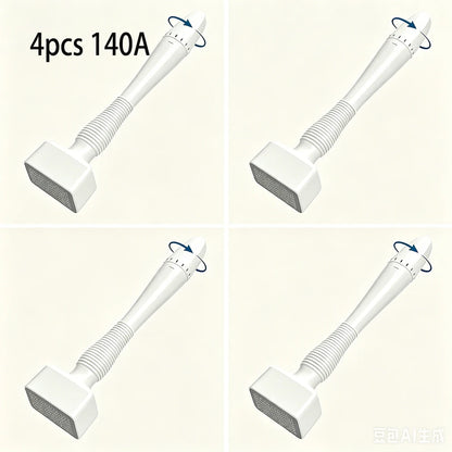 DRS140A Derma Stamp Microneedle 140A Adjustable Micro Needles Roller Beauty Skin Care Tool for Hair Face  Scalp  Beard 0.2mm