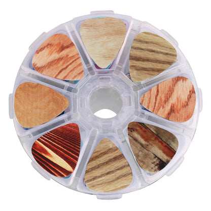 0.46/0.71/1.0mm 50pcs guitar paddle Acoustic guitar Picks ukulele Musical instrument accessories cartoon style pick with box