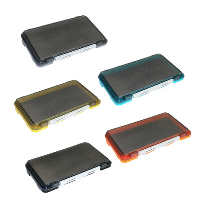 New Plastic Fishing Box Portable Sponge Pad Fly Lures Boxes Jig Head Hook Storage Organizer Spinner Spoon Bait Carp Tool Case