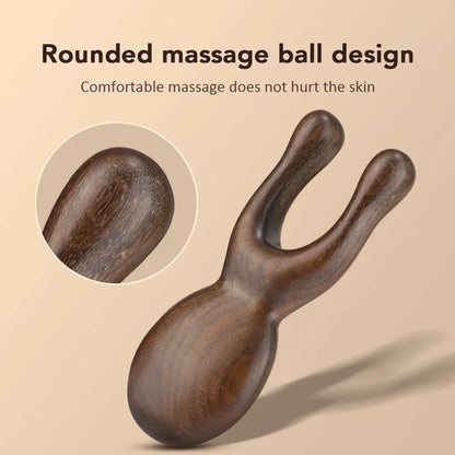 Wooden Gua Sha Facial Tools  Head Massager Sandalwood Wood Massage Tool for Face Nose Eye  Wood Therapy Massage Acupressur Tools
