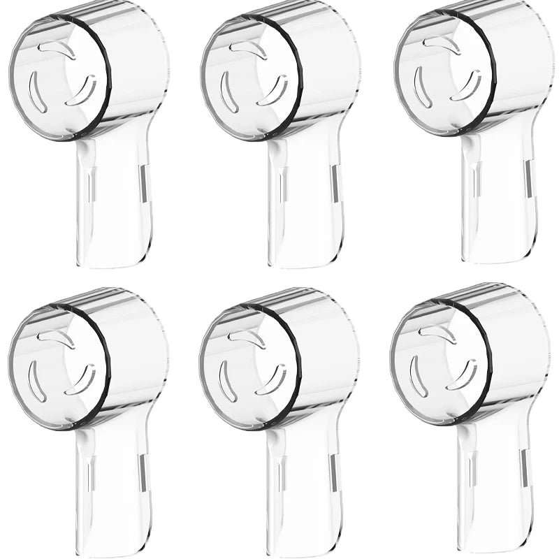 Toothbrush Dustproof Covers Caps Compatible with Braun Oral B Replacement Heads and iO Series Electric Toothbrush Head Protector