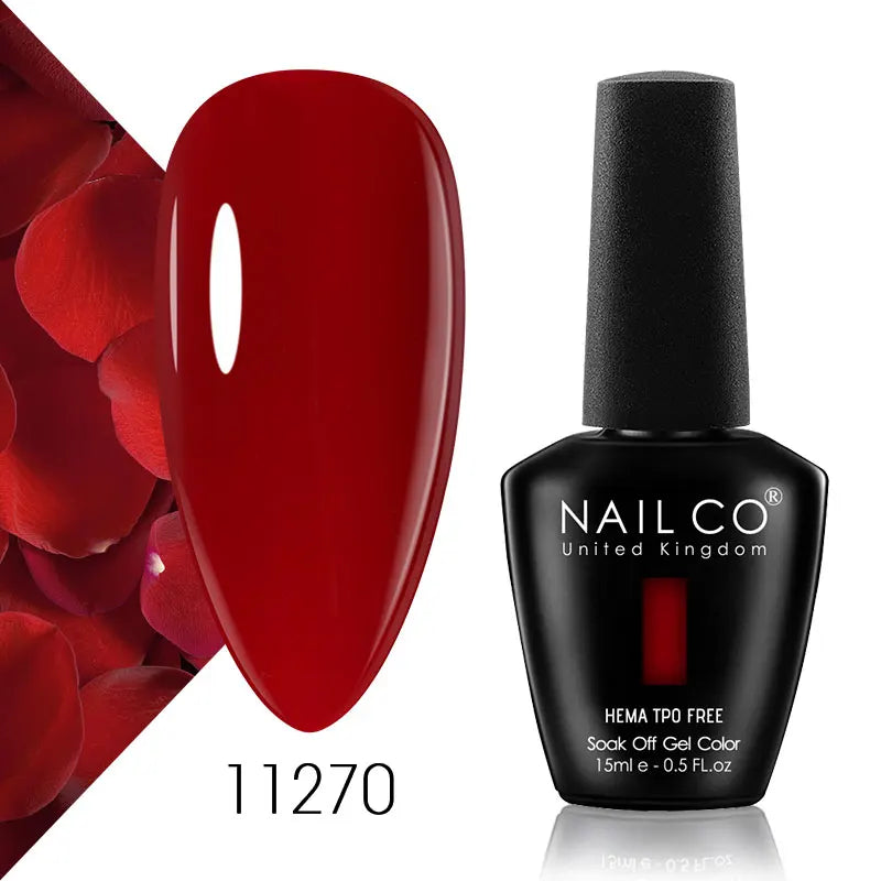 NAILCO 15ml HEMA FREE TPO FREE Top Base Coat Nail Gel Polish Supplies Vernis Semi Permanent Nail Art Manicure Gel Ongle UV Nails