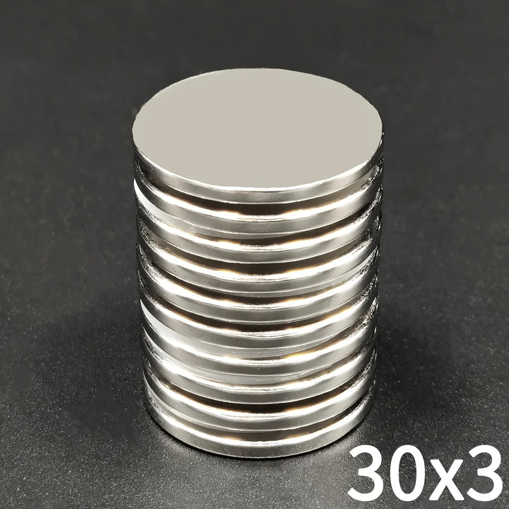 30x3 Neodymium Magnet 30mm x 3mm N35 NdFeB Round Large Super Powerful Strong Permanent Magnetic imanes Disc 30*3 mm