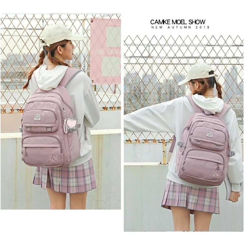 Teenage Girls School Bag Children Backpack Class Child Kids Back Pack Kawaii Bagpack Cute Women Rucksack Female Bolsas Portfolio