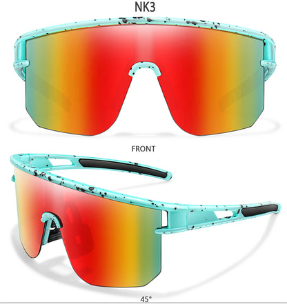 3-8 Years Old Brand Kids Cycling Sunglasses Boys Girls Outdoor Baseball Bike Bicycle Sport Eyewear Youth Gift UV400