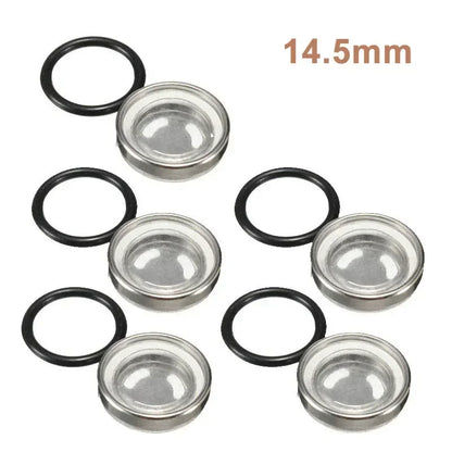 Motorcycle Upper Pump Master Cylinder Brake Pump Oil Window Mirror Sight Glass Rubber Gasket 18mm 14mm 12mm