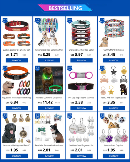 New Led Luminous Dog Collar PVC Waterproof , For Large Medium Small Dogs Collar Usb Light Night Safety Pet Glowing Accessories
