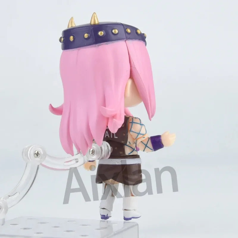 Aixlan#2026 JoJo's Bizarre Adventure Figure Narciso Anasui Cute Edition 10cm JOJO PVC Action Figure Amine Collectible Figurine