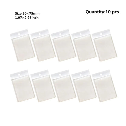 50 Sheets Transparent Sticky Note Pads Waterproof Self-Adhesive Memo Notepad School Office Supplies Stationery