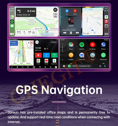 7 9 10"2 Din Car Audio Android 13 Android auto Wireless Carplay 64G Automotive Multimedia Player BT GPS Car intelligent Systems