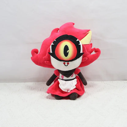 Cute Hazbin Hotel S3 Vees Villainous Vox Niffty Plush Toy Doll Pillow Soft Stuffed Cartoon Fans Decoration Toys Birthday Gifts