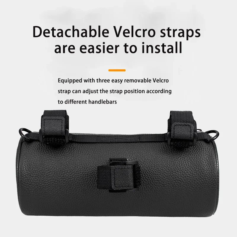 OFFBONDAGE Bicycle Front Tube Bag Large Capacity motorcycle Handlebar Bag Portable Multifunctional Shoulder Bag Bike Waterproof