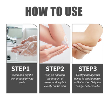 Body Whitening Bleach Cream Brighten Underarm Elbow Knees Joint Removal Intimate Parts Dark Spots Melanin Snow Bleach Cream 30ml