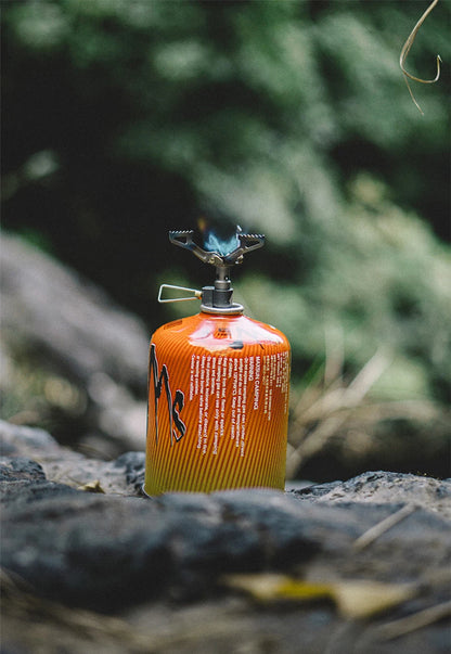 BRS Outdoor Gas Stove Mini Titanium Camping Gas Burner 25g Ultralight Stove Survival Furnace Pocket Picnic Gas Cooker BRS-3000T