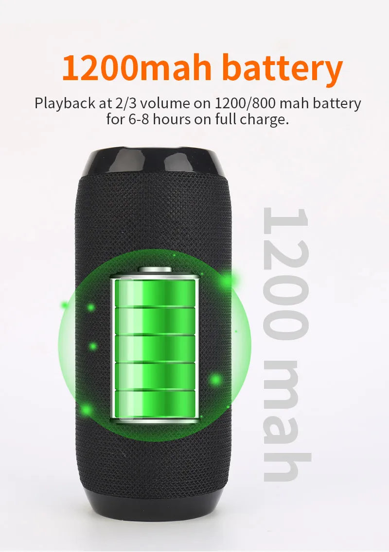 Portable Wireless Bluetooth Speaker Blutooth Music Sound Box For Caixa De Som Blootooth Subwoofer Radio FM Handfree Bass System