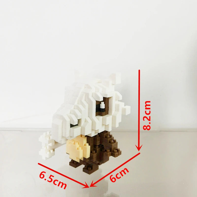 75 Style Building Blocks Assembly Anime Picachu Charizard Doll Blastoise Bulbasaur Gengar Bricks Figures Toy for Kid Gift
