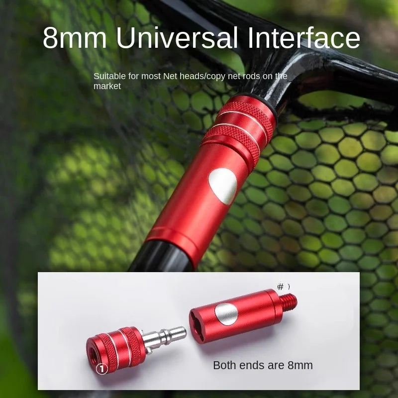 LINNHUE  Quick connector 8mm universal connector head and rod portable converter fishing gear accessories