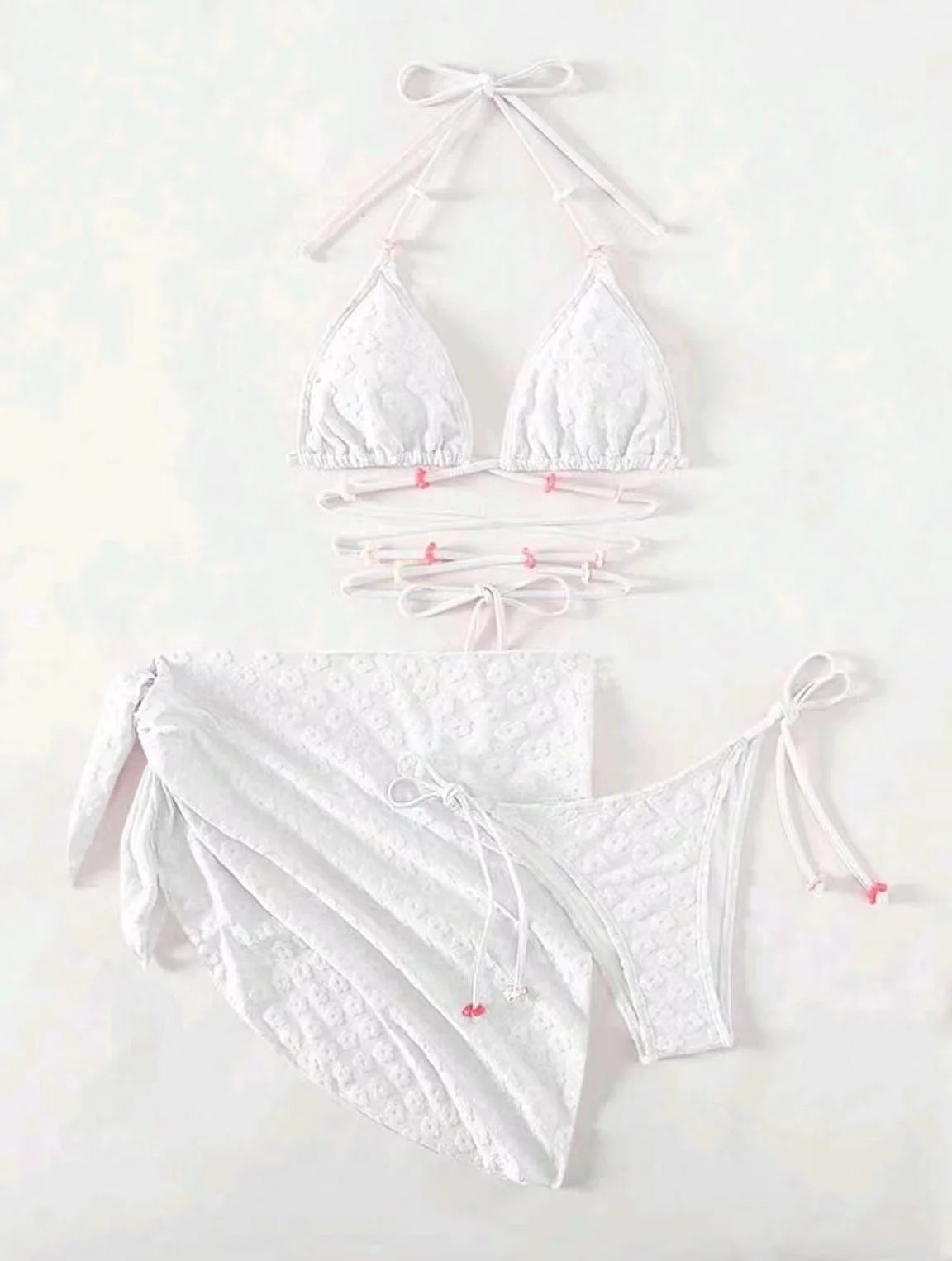 Pink Sexy Bikinis Swimsuits Women's Swimwear Push Up Female Beach Swimming Wear Girls Bathing Suits Brazilian Bikini Pool Bather