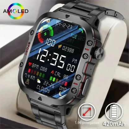 Original Military Men Smart Watches Wireless Call Fitness Clock IP68 Swim Waterproof Sport Smartwatch for Women IOS Android 2025