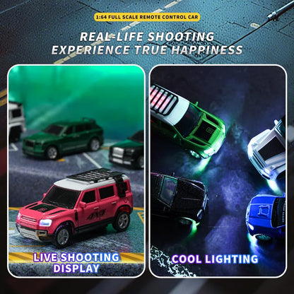 New RC Car MINI Alloy 1/64 Remote Control Car Convenient to Carry 60 Minutes of Work Time Children's Gifts Electronic Toys