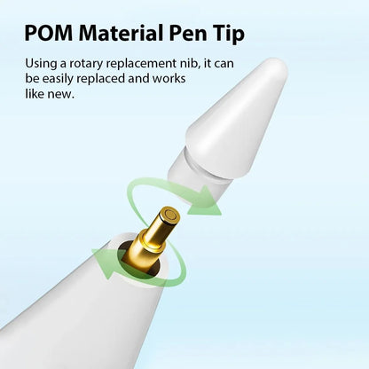 Pencil for Apple iPad with Palm Rejection Stylus Pen for iPad Air M2 Pro 13 Pro 12.9 10 Gen 7th 8th 9th 10.2 for iPad Pencil