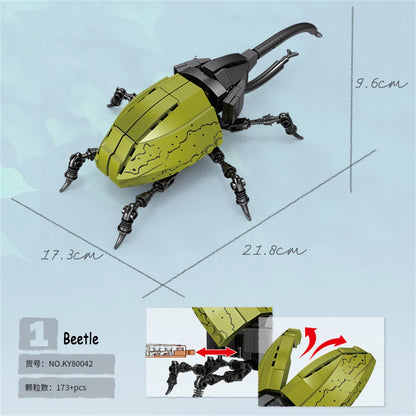 Mosquito Insects Building Blocks Toys Set - Long-Lasting Play for Kids, Great Collectible Models Orchid Mantis Redviidae & More