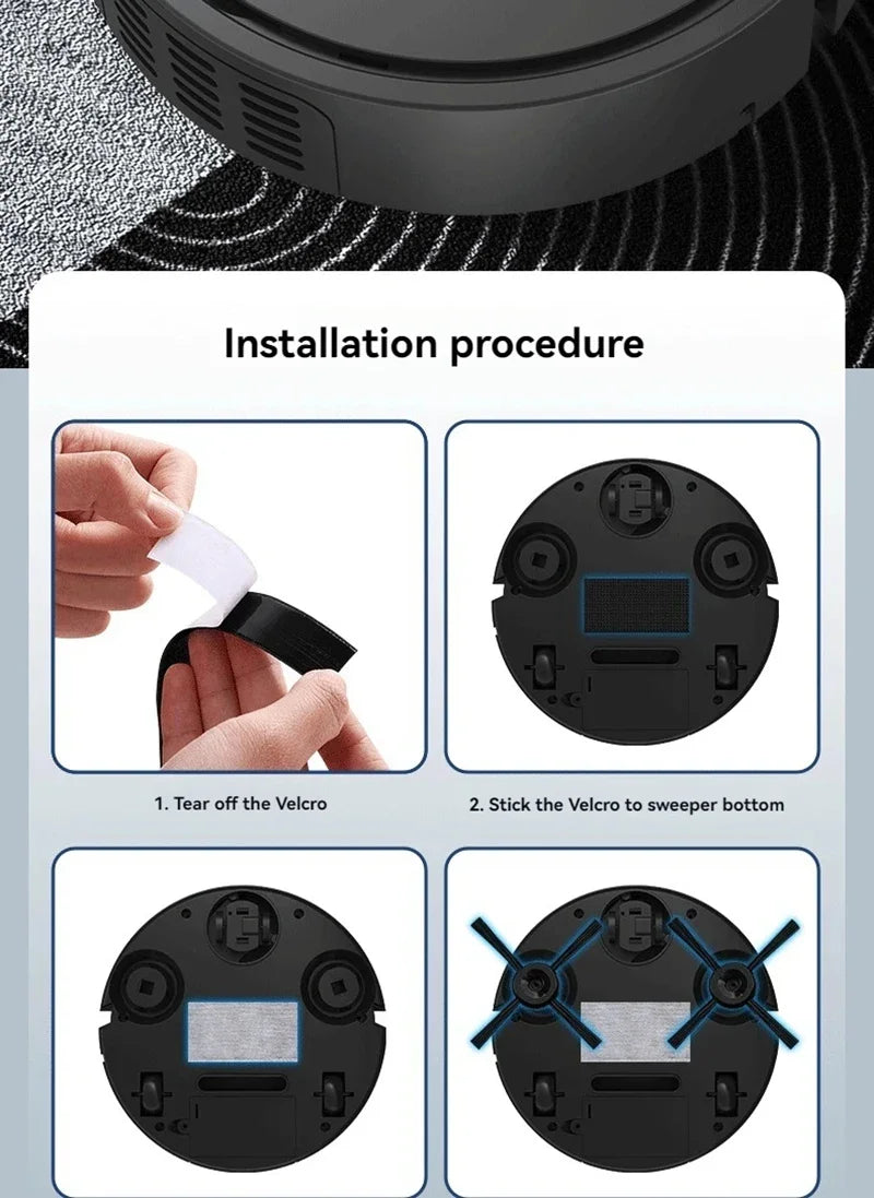 Smart Vacuum Cleaning Robot Mini Mopping Suction And Sweeping Integrated Fully Automatic Cleaning Sweeping Robot