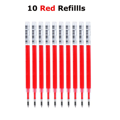 KACO Gel Pens Press Signature Pen Stationery Metal Pen Clip 0.5mm Black Ink Quicking Drying Large Capacity 800M Smooth Writing