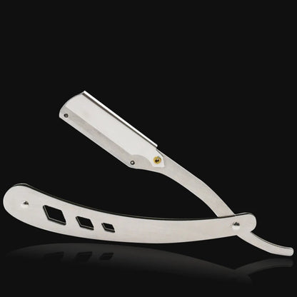 Men's Barber Shaving Razor Folding Knife Unisex Hair Removal Tool Eyebrow Knife ( Blades Not Included)