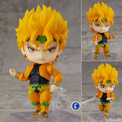 10cm #1624 Q Version Anime Bizarre Adventure Figure Dio Brando PVC Action Figure Collectible Model Toys Kid Gift