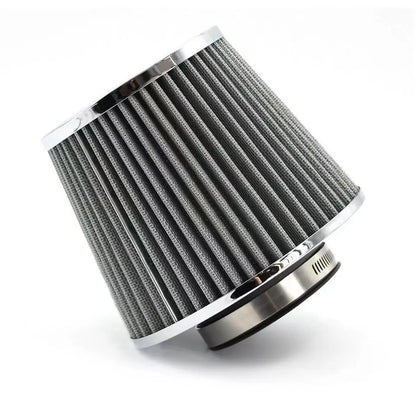 76MM 3 Inch High Flow Cold Air Intake Filter Universal Induction Kit Car Accessories Vehicles Air Filters Sport Power Mesh Cone