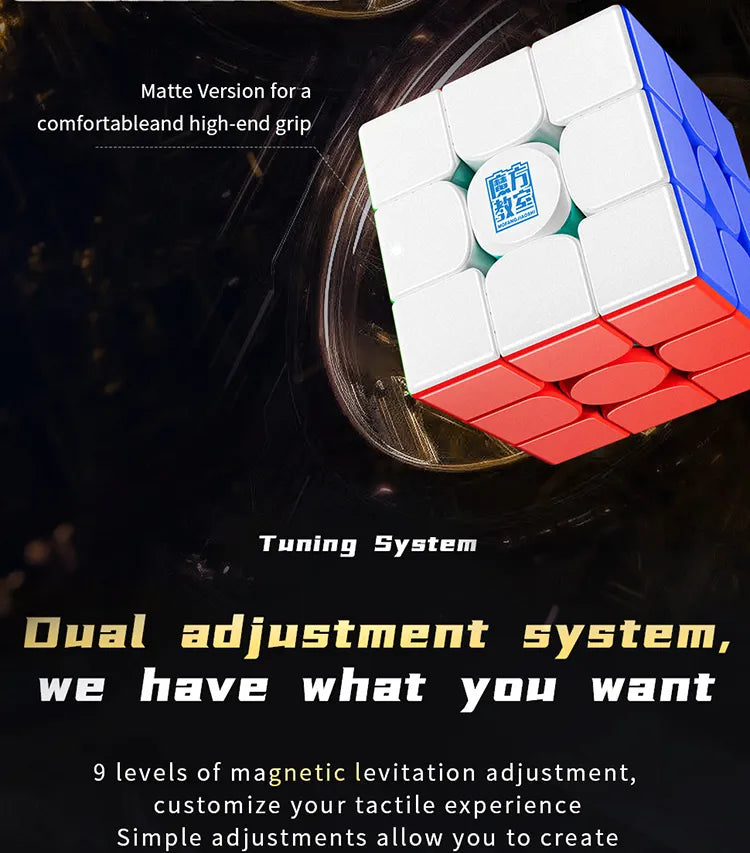 [CubeFun] MoYu RS3M V5 3x3x3 Magnetic Magic Cube Ball Core Professional Cubo Magic Speed 3x3 Cube RS3M Moyu Cubing Puzzle Toys