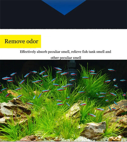 Reusable Biochemical Sponge Water Filter Fish Tank Pond Foam Bio-sponge Filter Aquarium Accessories Black