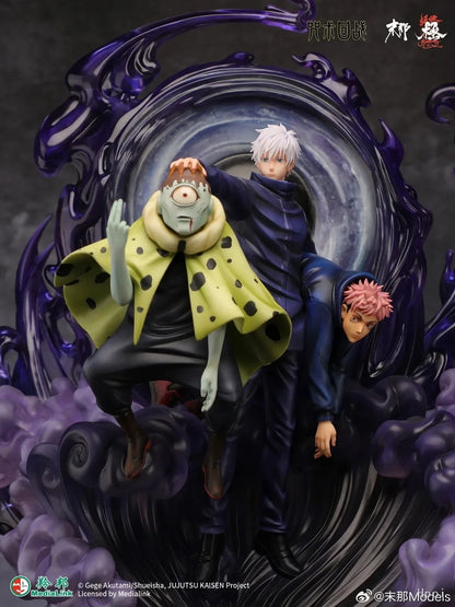 hot 19CM Anime Jujutsu Kaisen Figure Season 2 Satoru Gojo Awakening Flying Model Toy Collection PVC Action Figure Doll Gift
