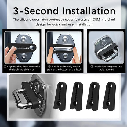 4/8pcs Car Door Shock Absorber Universal Car Door Buckle Soundproof Deadener Damper Cushion Anti-Vibration Buffer Pad