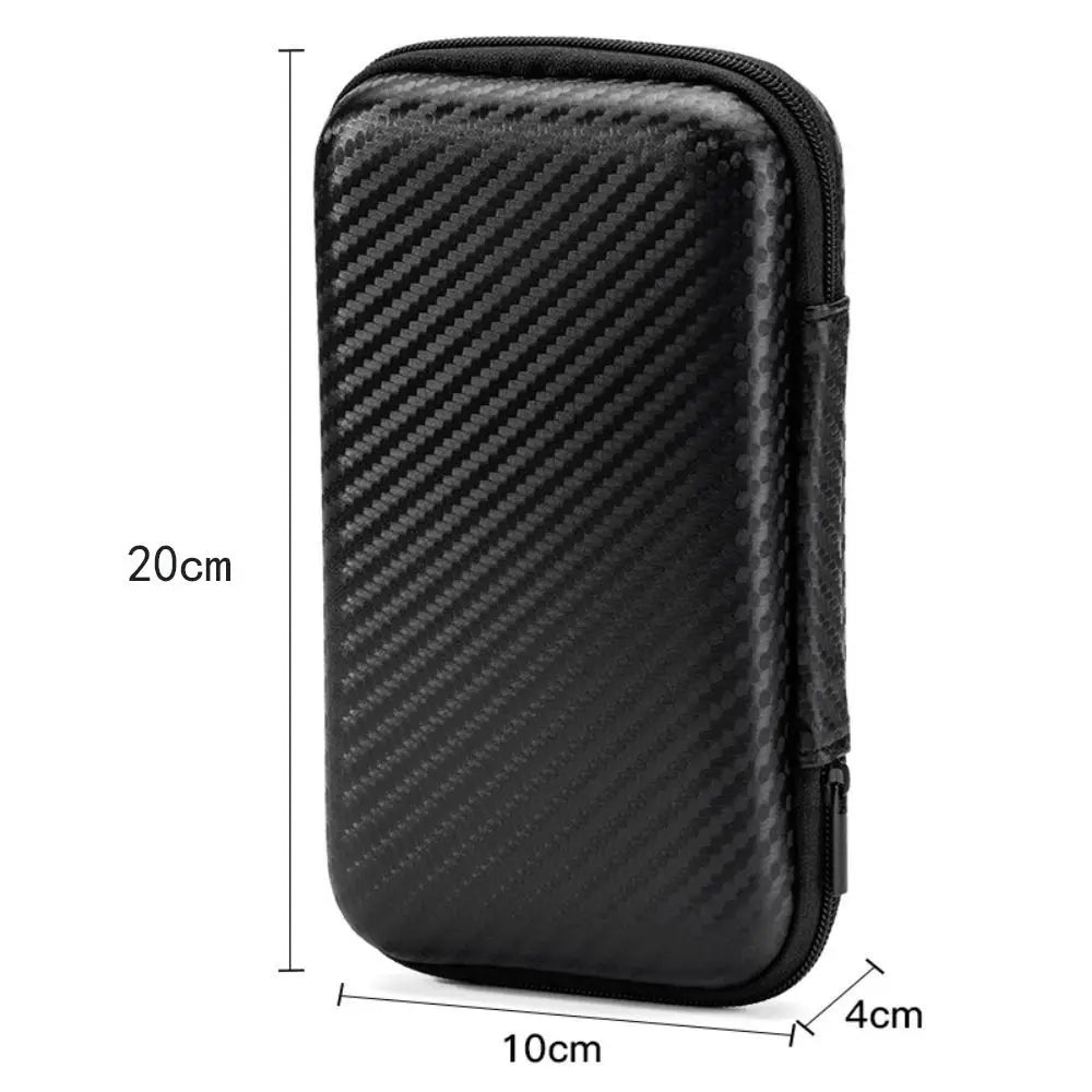 Portable EVA Phone Charger Shaver Zipper Bag Protection Case Hard Disk Data Cable Headphone Storage Pocket Pouch