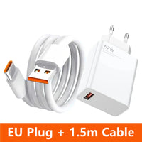 EU Plug - 1.5m Cable
