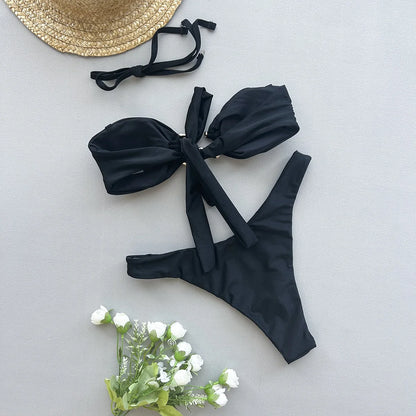 Summer Sexy Bikinis Swimsuits Women Swimwear Push Up Female Beach Swim Wear Bathing Suits Brazilian Bikini Set Pool Bather 2026