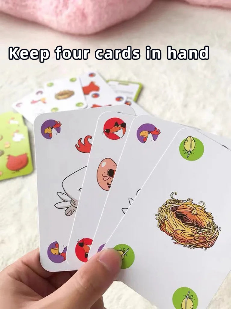 Hot board games Chicken Chiu Chiu Board Game Drecksau Black Sheep Piou Piou Party Cards Game Intellectual Toys Gifts